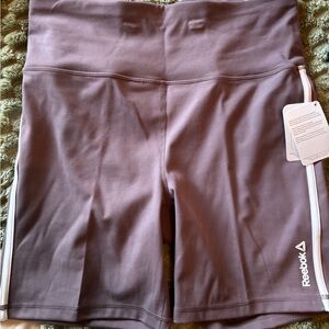 Reebok Women's Coffee Brown Bike Shorts